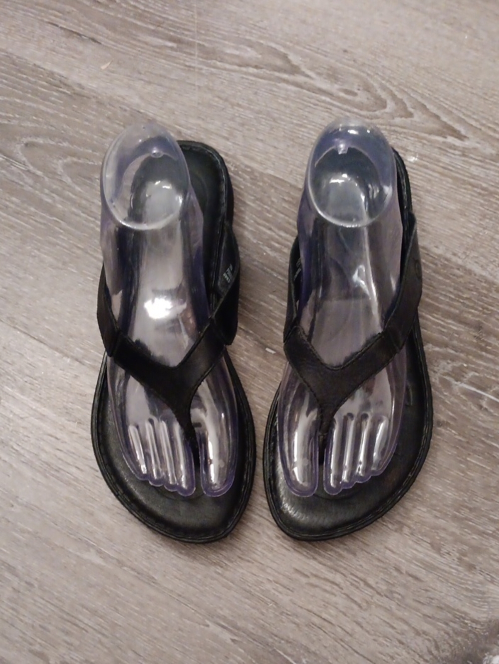 Born Black Women's Thong Sandals